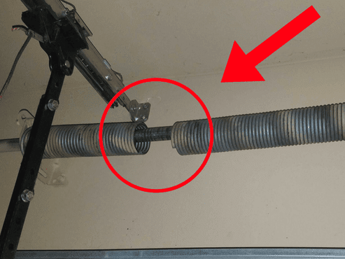 broken garage door spring repair